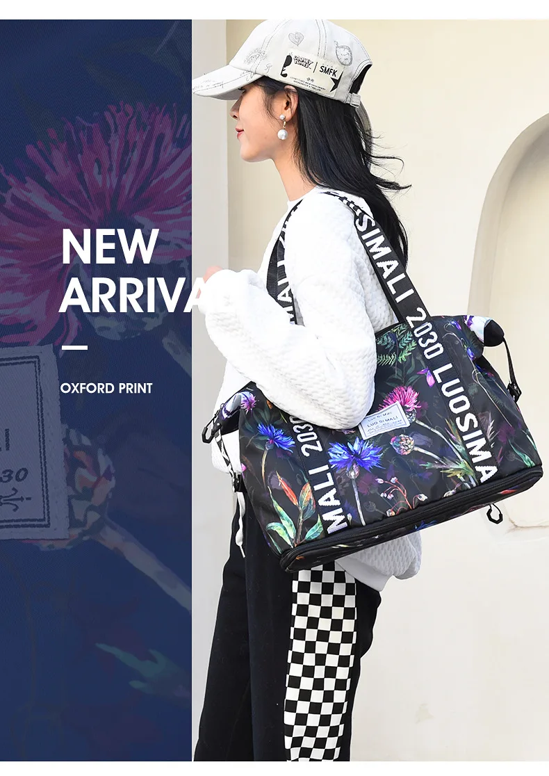 Casual Fashion Large Capacity Expandable High Quality Business Travel Bag New Trendy Shoulder Handbag for Women Luggage Bag