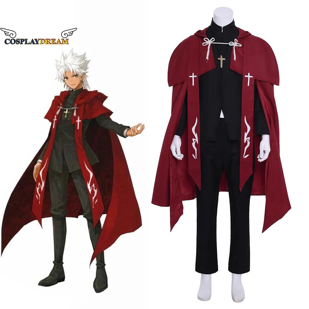 

Fate/Apocrypha Amakusa Shirou Tokisada Cosplay Clothes Suit FGO Master Shirou Kotomine Cos Outfit Fate Grand Order Cos Costume