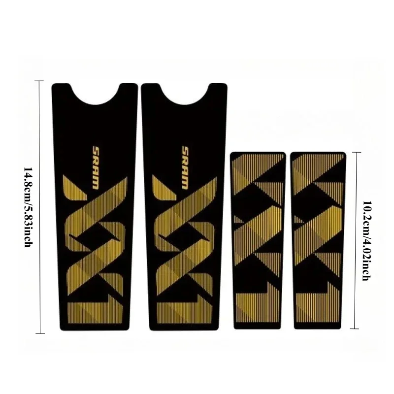 Assortimento di Adesivi Trendy SRAM XX1, Adatti per Accessori Bici, Cover per Laptop, Borracce - immagine 2