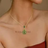 Hottest Jewelry Brass Enamel HandMade Russian Easter Grid Vintage Egg Pendant Charm Crystal Rhinestone Necklace Gift To Women 5