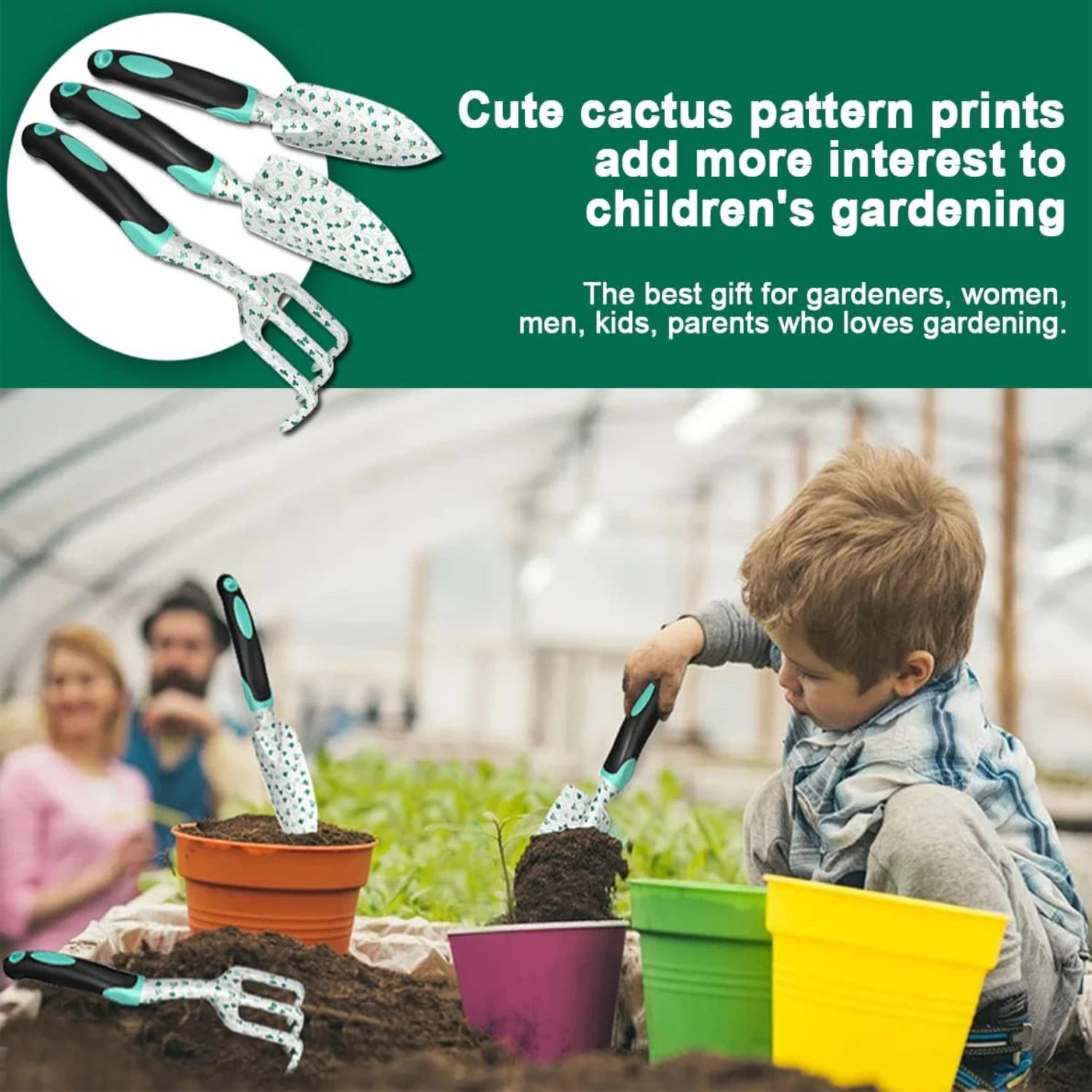 Discover a breathtaking, vibrant garden overflowing with high-quality, luscious planters, necessary organic fertilizers, and a d