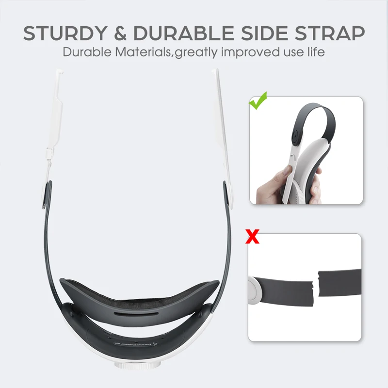 BOBOVR M1 Plus Head Strap Compatible with Meta Quest 2