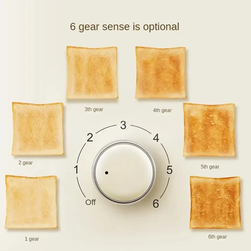 3 in 1 Bread Maker, Toaster, and Sandwich Maker for Home Breakfast Use