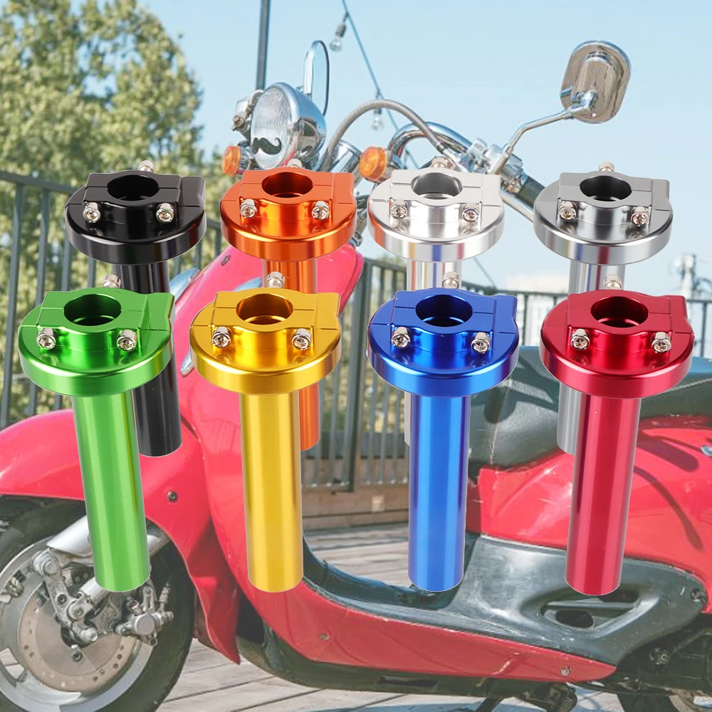 Roller Fahrrad 22mm 7/8 Zoll CNC Aluminium Beschleuniger Gas Twist Griffe Lenker Universal Für Motorrad Dirt Pit Bike teile – Detail 3