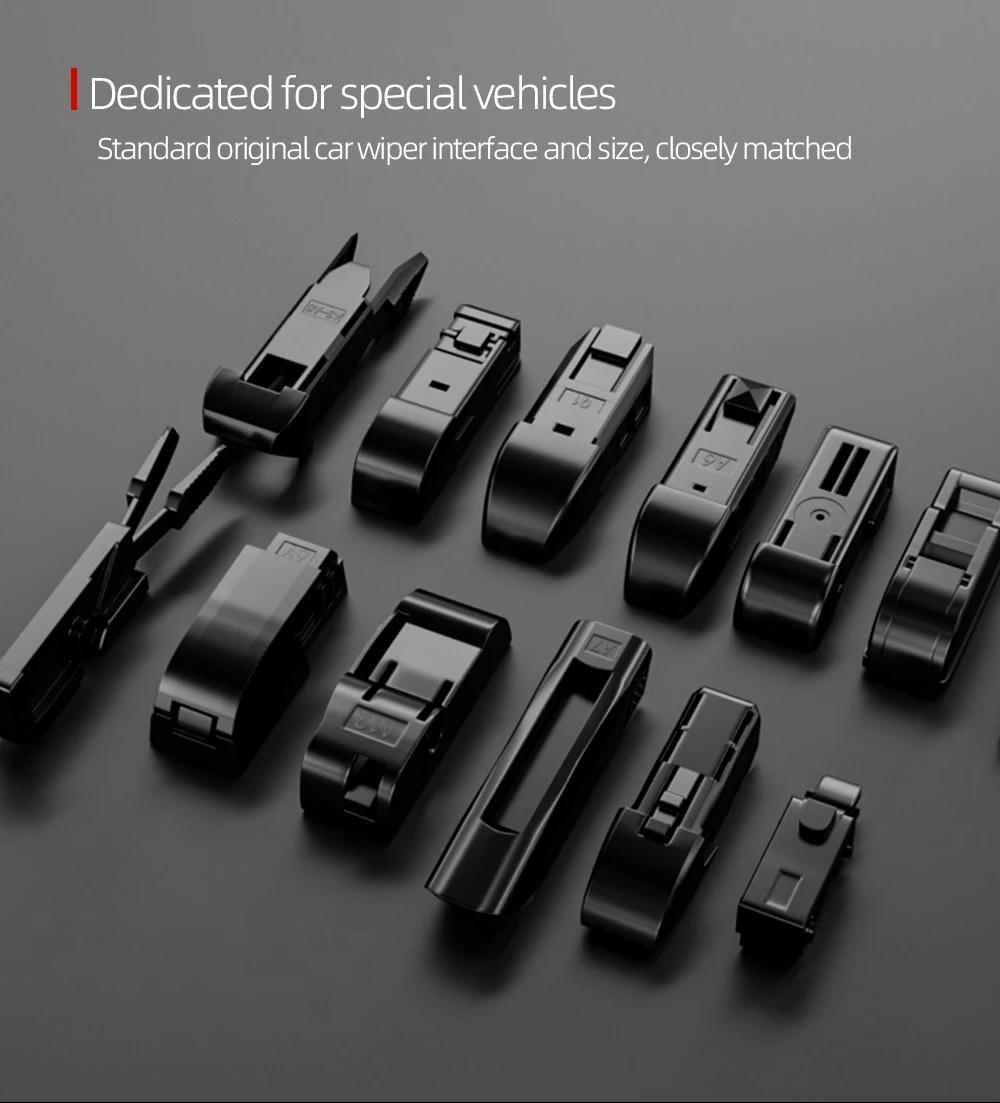 Für Porsche Panamera 970 971 2009-2019 Frontscheibenwischerblätter 2 Stück Windschutzscheiben-Fensterzubehör 2010 2012 2013 2016 2017 – Detail 10