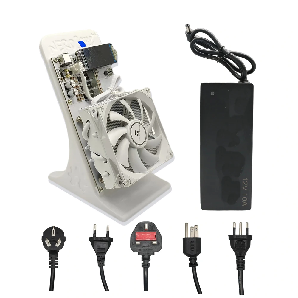 100% New Bitcoin Miners NerdQaxe 4.8 Plus Plus ++ Asic Chip 4.8TH Crypto  Miners BCH BTC Mining Machine Bitaxe with Warranty PSU - AliExpress