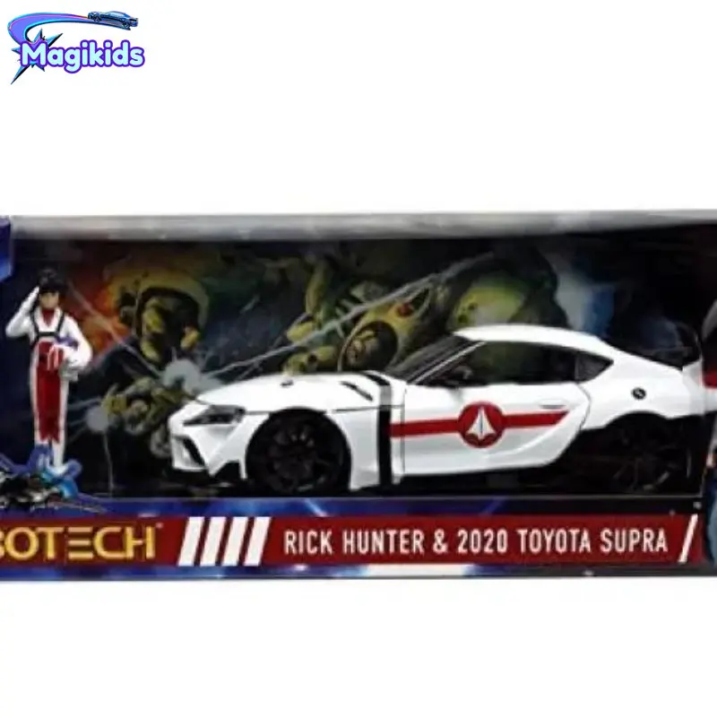 

1:24 RICK HUNTER & 2020 Toyota Supra High Simulation Diecast Car Metal Alloy Model Car Toys for Children Gift Collection