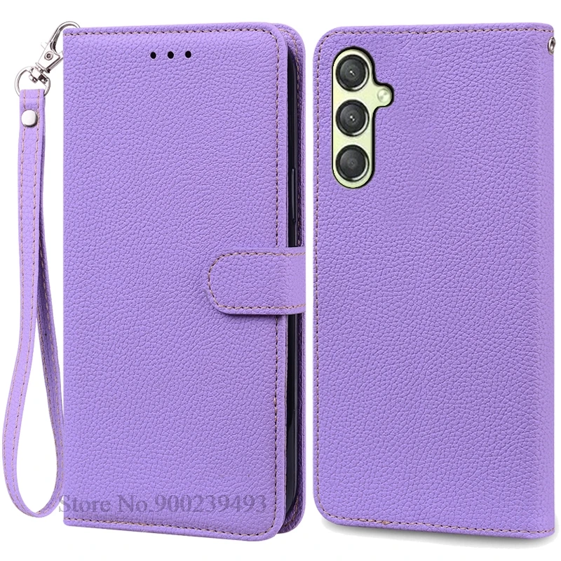 Soft Silicone Leather Flip Wallet Phone Case in Classic Book Style
