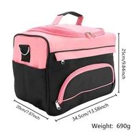 Portable Makeup Bag Salon Nail Tattoo Waterproof Storage Case Beauty Cosmetic Organiser Professional Hairstylist Travel Bag - Image 6