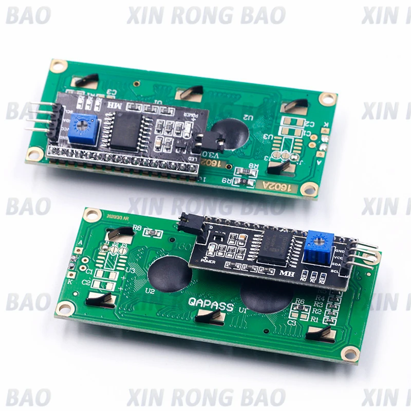 LCD1602 1602 LCD Module Blue / Yellow Green Screen 16x2 Character LCD Display PCF8574T PCF8574 IIC I2C Interface 5V for arduino electronic component