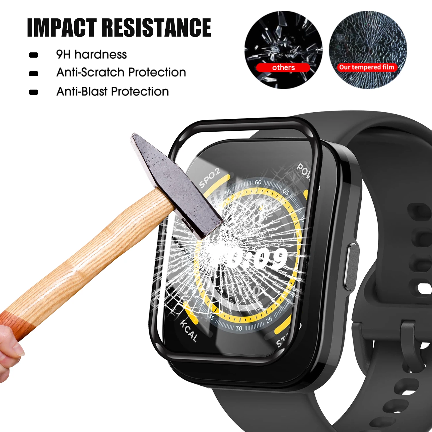 6 Films Protecteurs écran Pour Montre Amazfit Bip 6 46mm - Anti-rayures, Haute Transparence, Pose Facile