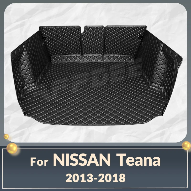 

Auto Full Coverage Trunk Mat For Nissan Teana 2013-2018 17 16 15 14 Car Boot Cover Pad Cargo Interior Protector Accessories
