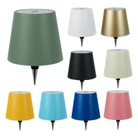 Wine Bottle Lamp LED Table Lamp Atmosphere Night Light 3 Color Stepless Dimming Rechargeable Touch Control Wine Bottle Lamp 2