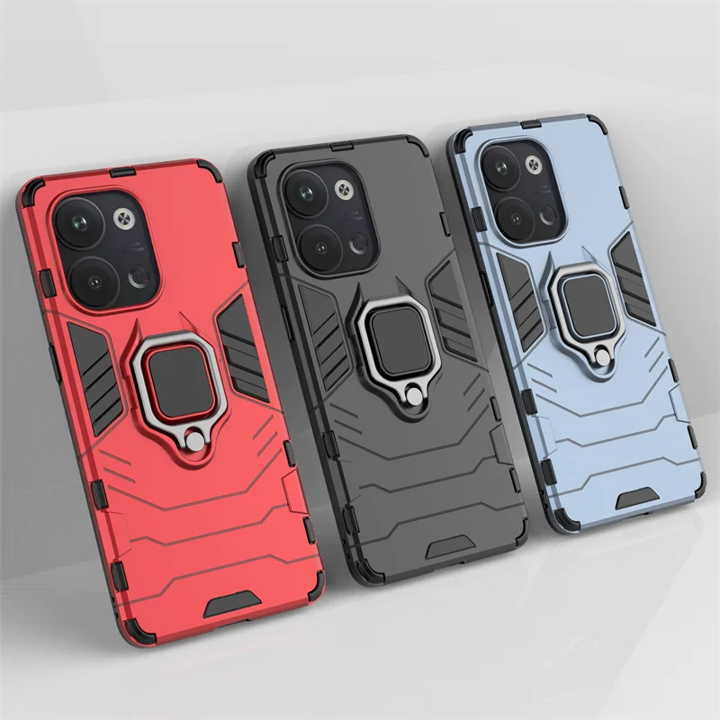 Per Oppo Reno 9 Pro Custodia Per Oppo Reno 9 Pro Cover Armor Shell Capa Finger Ring Custodia Per Telefono Con Cavalletto Per Oppo Reno9 Pro
