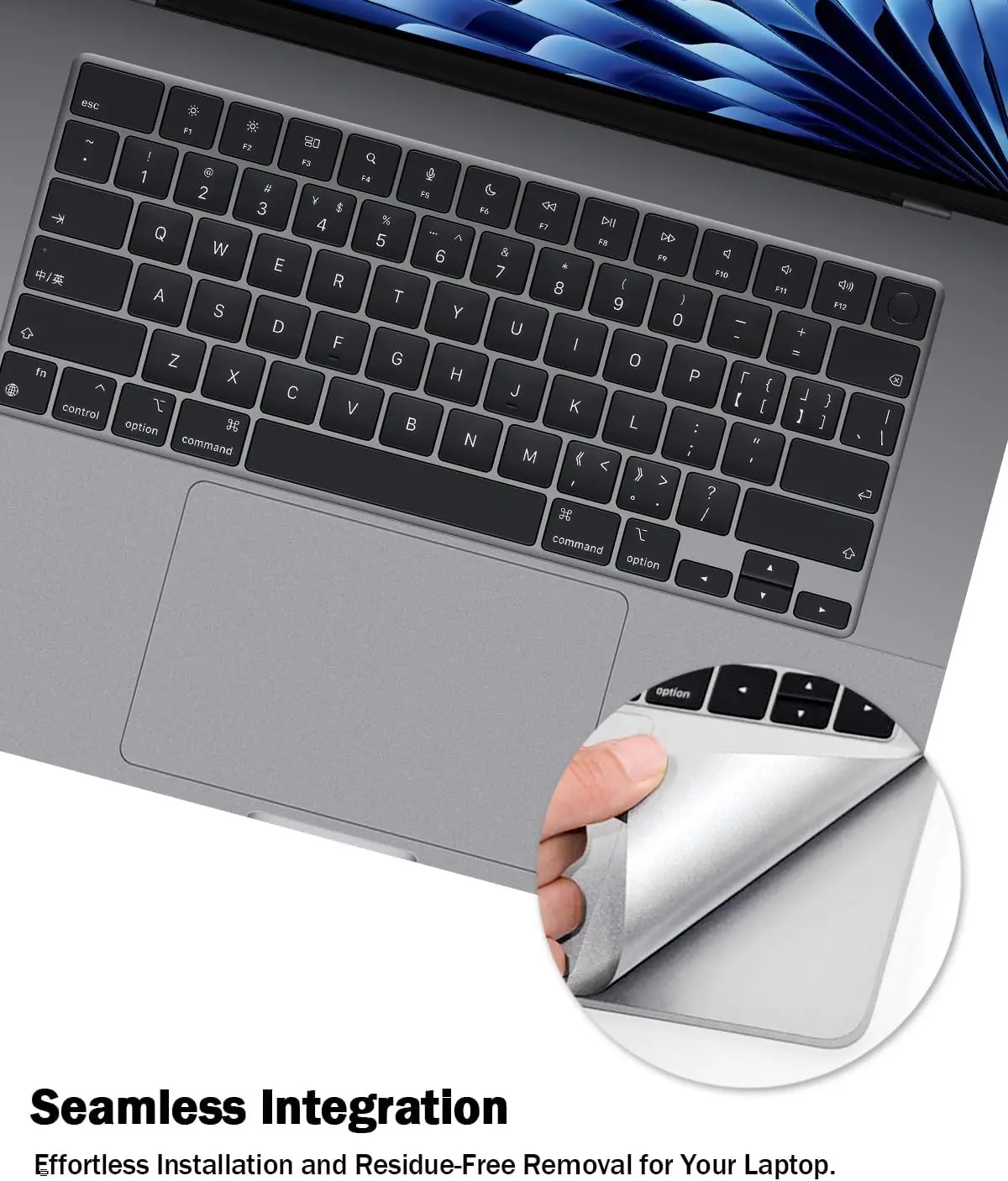 Trackpad Wristrest Palm Rest Guard for Macbook Air M2 M4 M3 A3114 Pro13 15 14