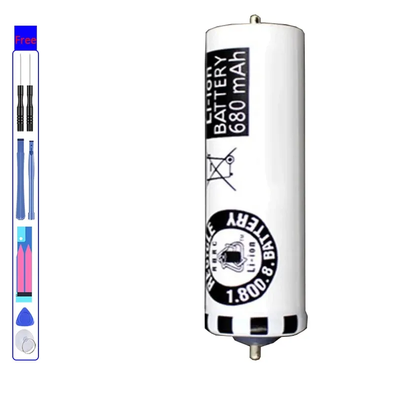 Digital Battery For Panasonic Electric Shaver Epilator Massage ES8042 ES8043 ES8044 ES8048 680mAh