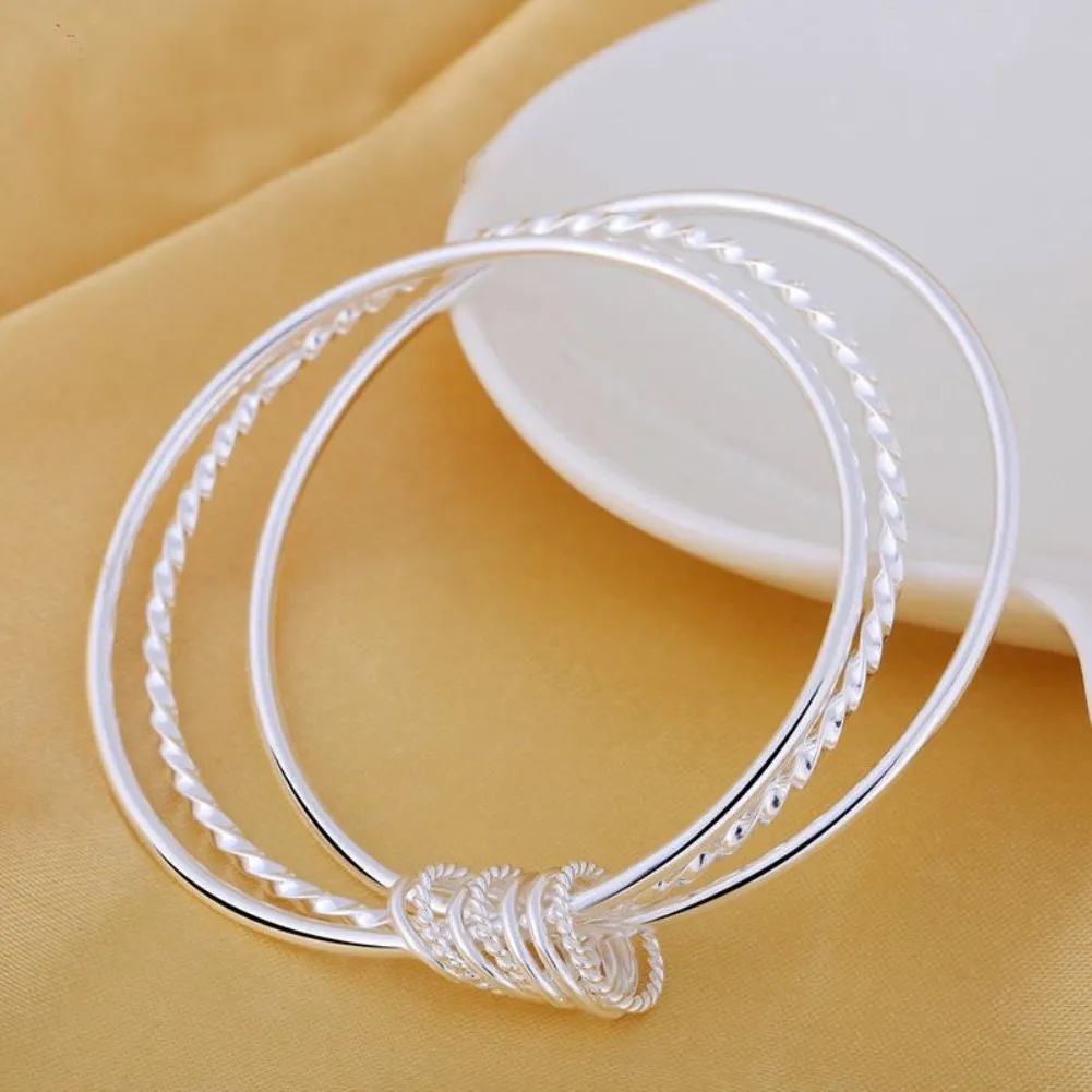 Bracelet fin en argent 925 ou vermeil avec 3 petites croix - NEW 2024