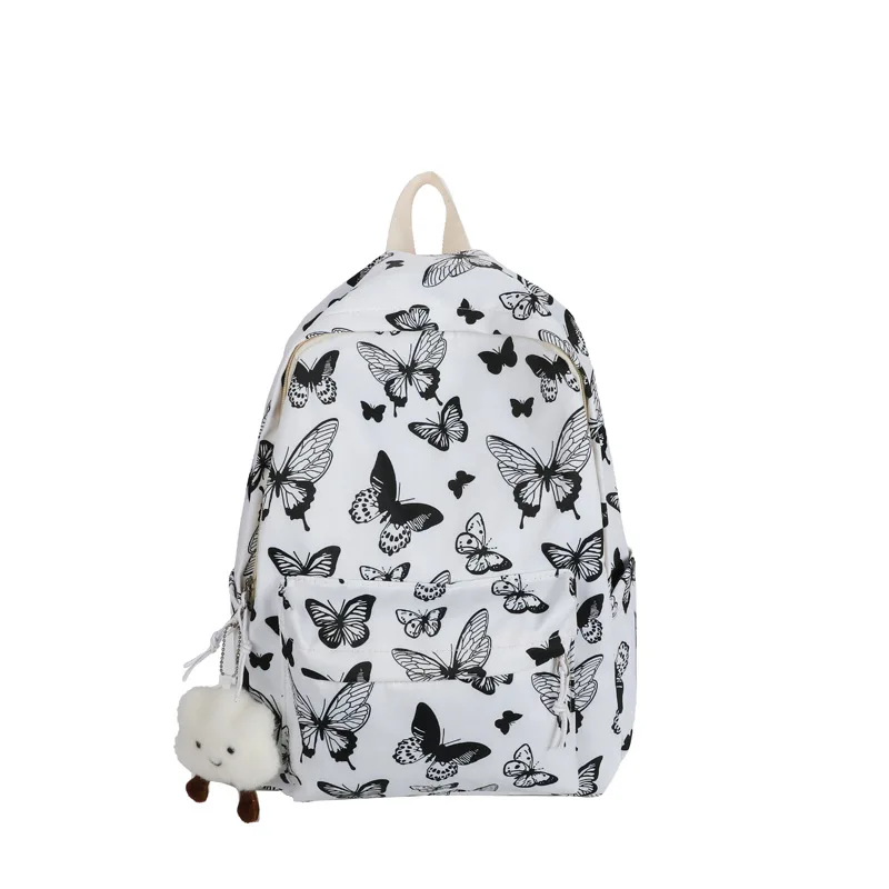 Backpack Women Laptop Double Shoulder  Backpack Women Luxury Designer Large Capacity Travel Rucksack Book Schoolbag For Teenage