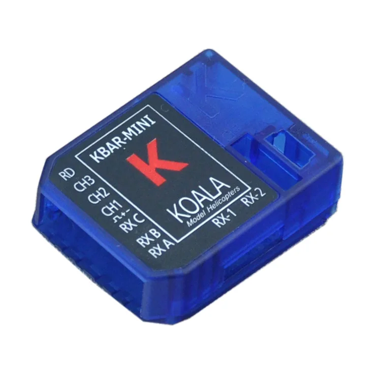 K8 Plastica Borsette Caso Per Vbar Kbar K-Bar 3 Axis Gyro Flybarless Rc Elicottero