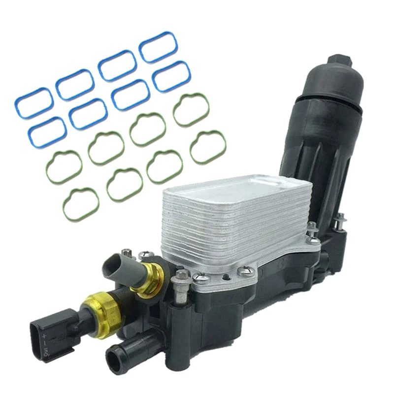 

Engine Oil Cooler Filter Housing Assembly Black & Silver Automotive Supplies For Jeep Dodge Chrysler 3.6 V6 2011-1203