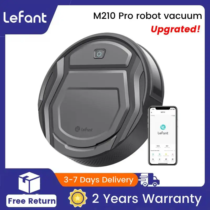 Lefant M210P Robot Vacuum Cleaner Remote Control, Featured Carpet