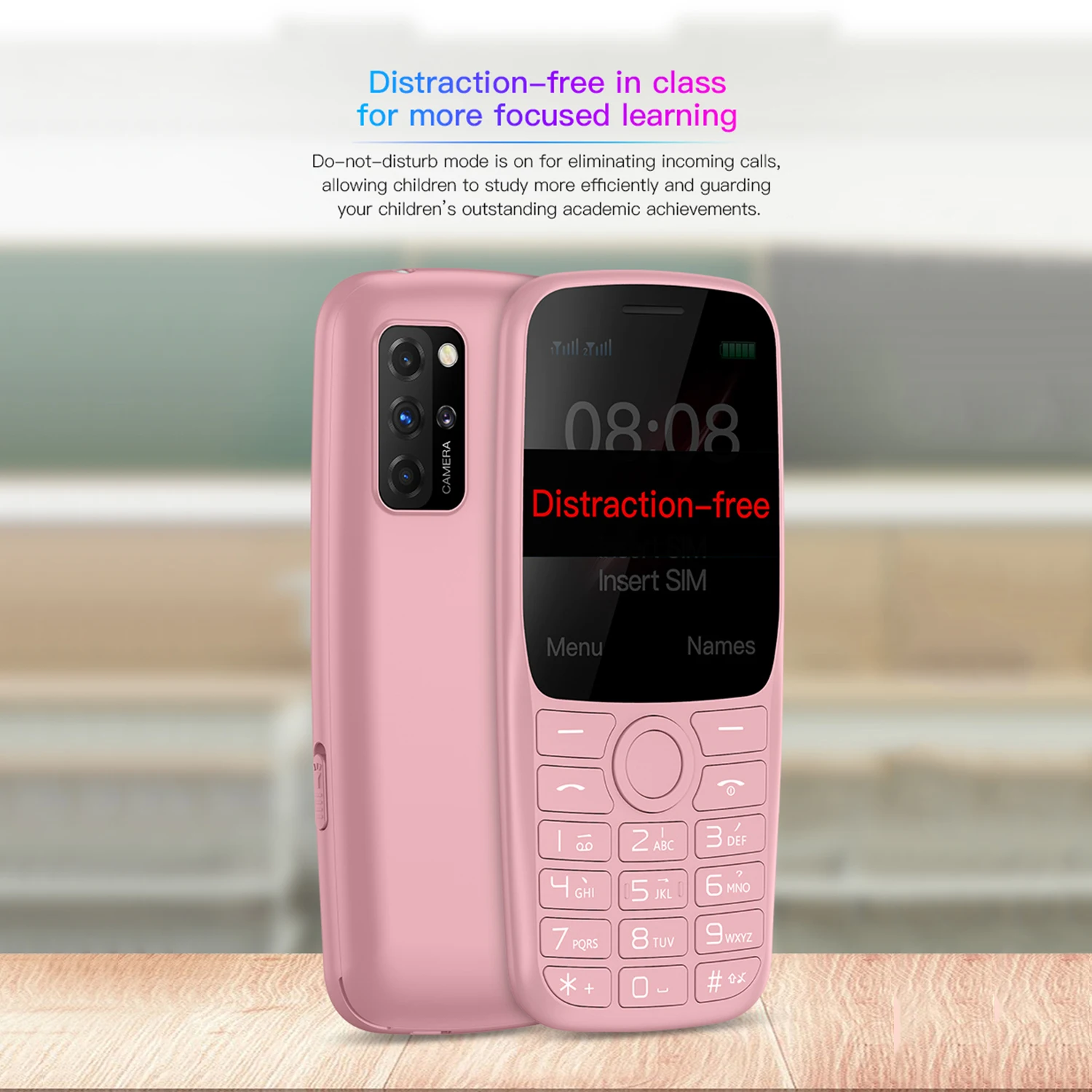 SOYES 2G GSM Mobile Phone 1.77 Inch Display With 800mAh 15 Days Standby Powerful With Flashlight Rear Camera Small Cellphone