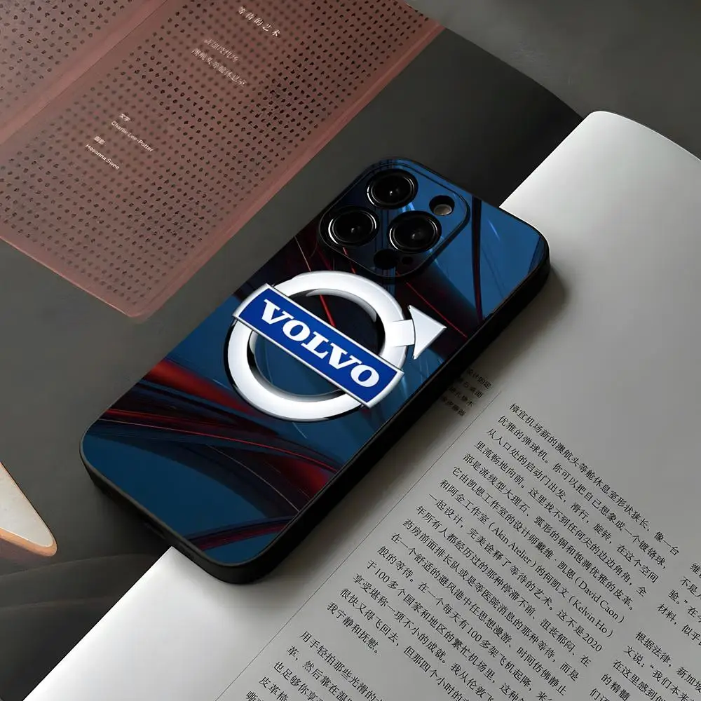 

Volvo Car Phone Case for iphone 15 12 14 se 2020 2022 pro max 11 13 xr x xs mini plus funda shell cover