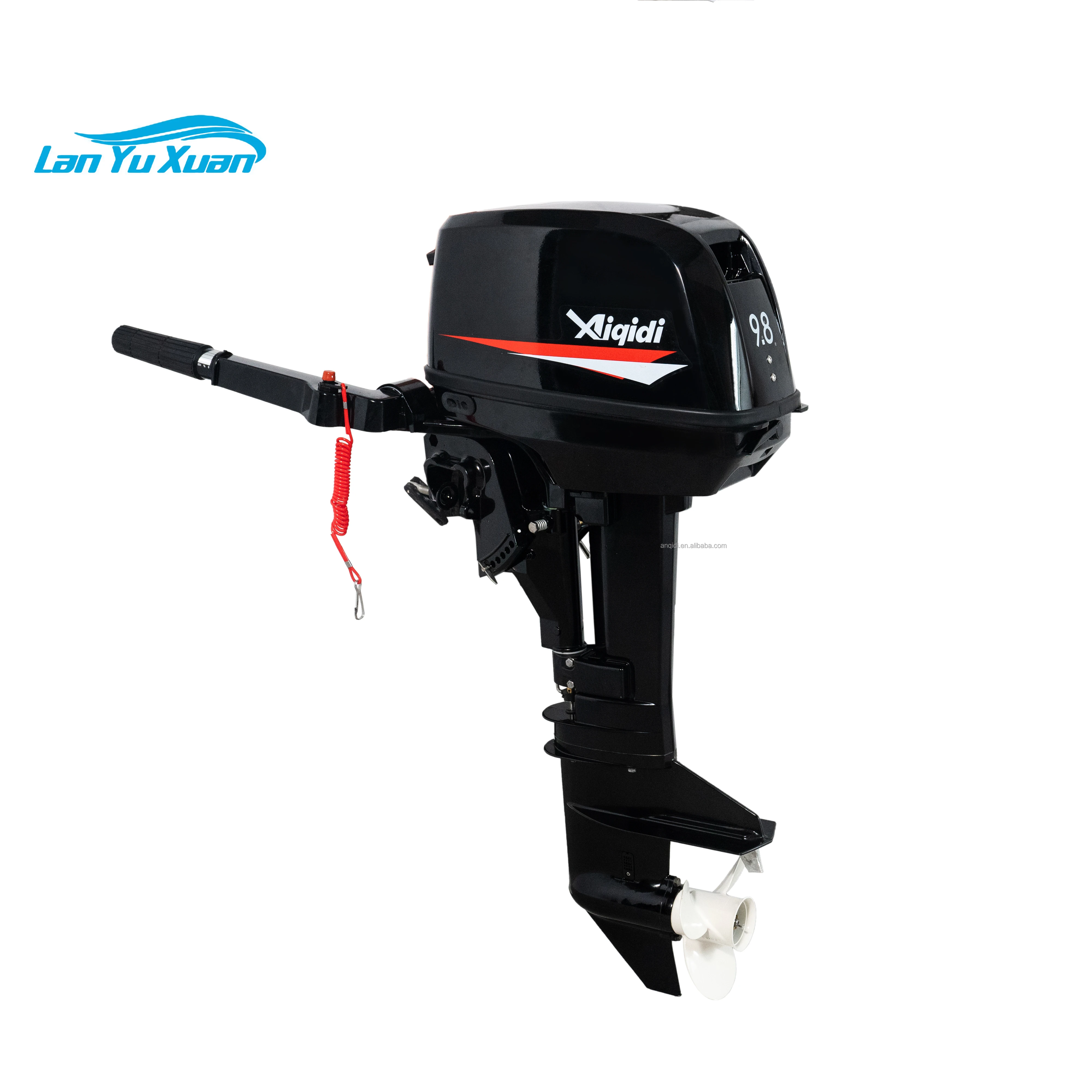 

AIQIDI T9.8 9.8HP Outboard Motor 2 Stroke For PVC Fishing Boat