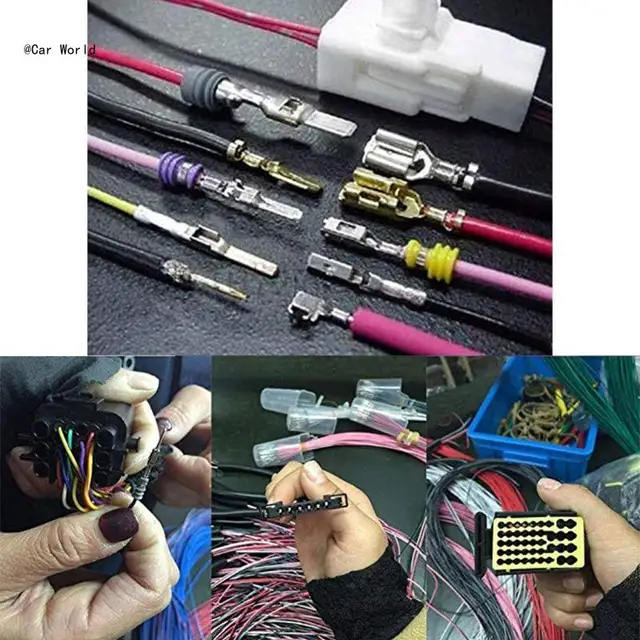 6XDB Removal Tools Wiring Crimp Connector Pin Extractor Puller Terminal Ejector Tool 4