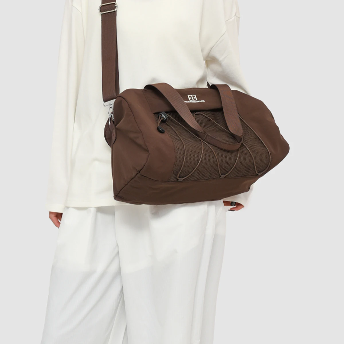 New Large-Capacity and Good-Looking Fitness Bag, Sports Yoga Handbag, Outdoor Oxford Cloth Shoulder Crossbody Bag