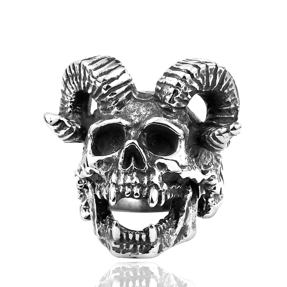 日本未入荷 Devil666ish - Ceratopsian ring Ceratopsian ring by DEVILISH | 6%DOKIDOKI WORLDWIDE WEB SHOP