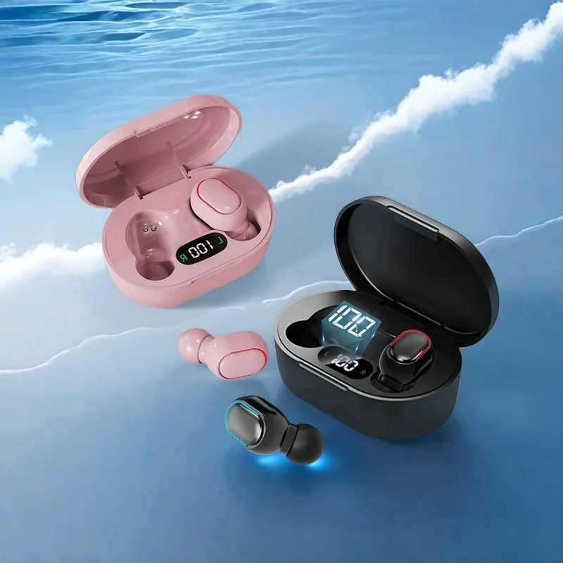 TWS Fone Bluetooth Headphones Earphone Bluetooth earbuds Wireless Bluetooth Headset with Mic LED Display Earbuds for Iconic Brand