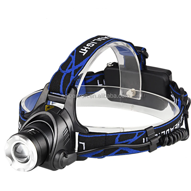 

Outdoor Camping Multi-function Zoomble Rechargeable Long Range Head Light LED Headlamps to Wear