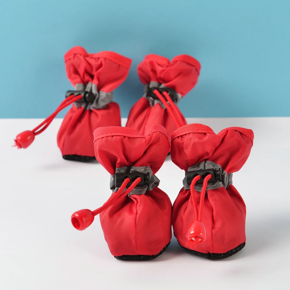 Title 6, 4 Pcs Waterproof Dog Shoes For Small Dogs Chihu...