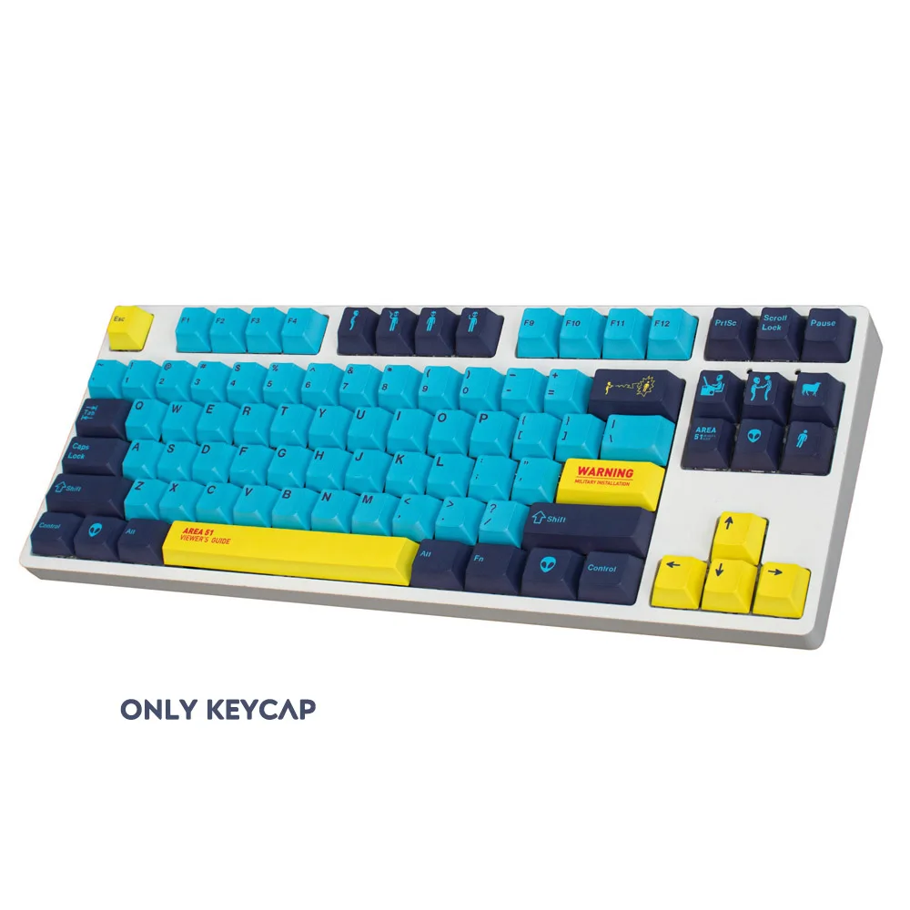 gmk estrangeiro pessoal chaves cereja perfil pbt keycap inglês personalizado personalidade keycaps para teclado mecânico