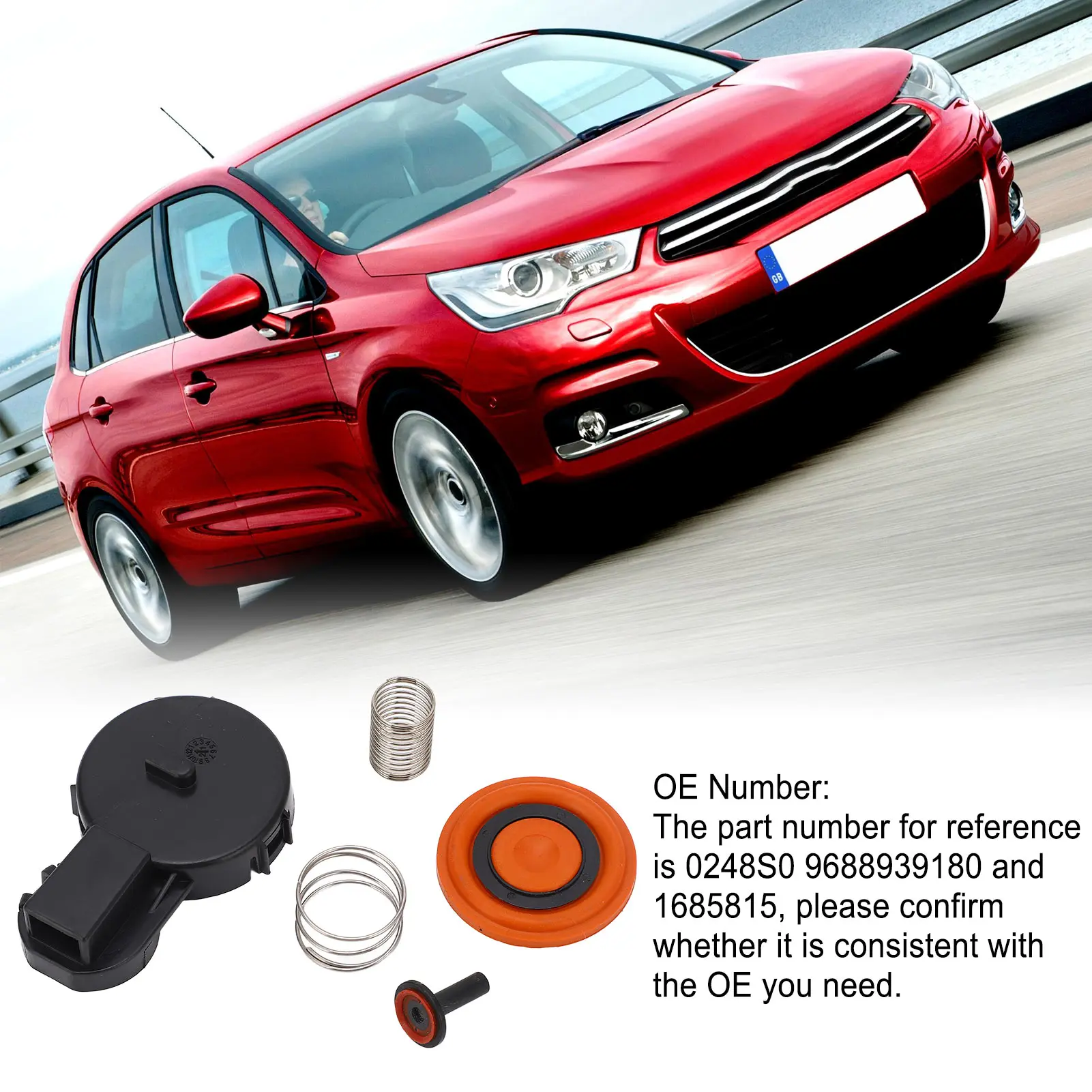 Kit di riparazione coperchio valvola PCV motore auto 0248 s0 9688939180 1685815 per CITROEN per PEUGEOT 207 per Fiat/Alfa/Lancia - Image 6