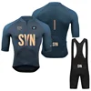 Men Summer SYN BIEHLER Cycling Jersey Set Breathable Racing Cycling Jersey Sport Mtb Bicycle Jersey Bike Cycling Clothing Suit 2