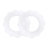 Active Mom Nipple Protectors Silicone Rings for Silver Nursing Cups Comfortable Protections Rings for Breastfeeding A2UB 2
