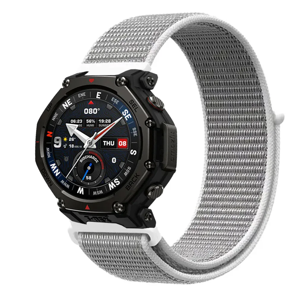 Nylon Loop Band in Black - Breathable & Adjustable