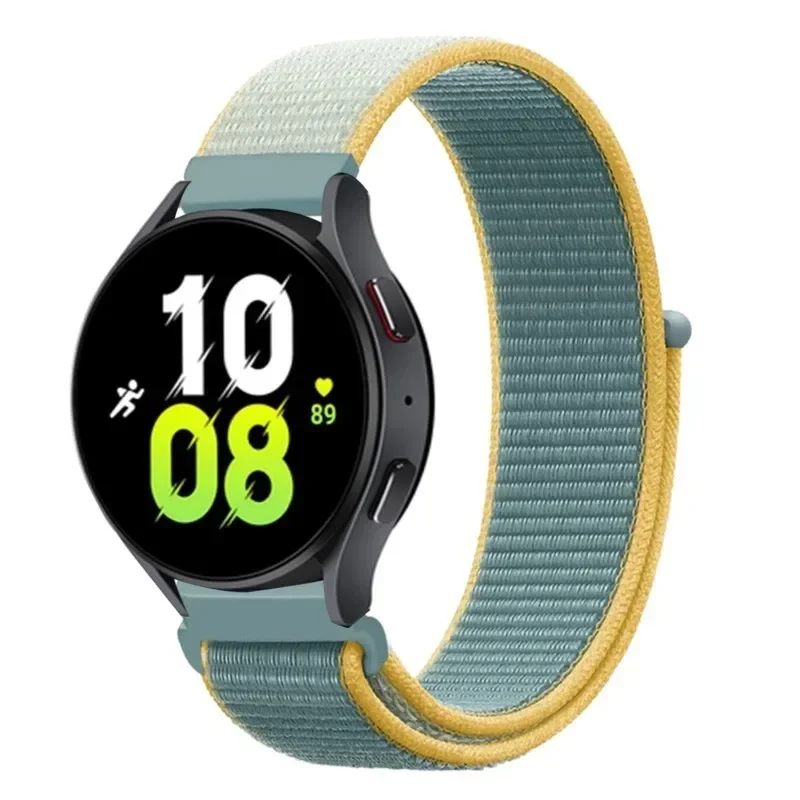 Nylon Sport Loop Bracelet, 22mm/20mm Strap, Universal Smartwatch Band