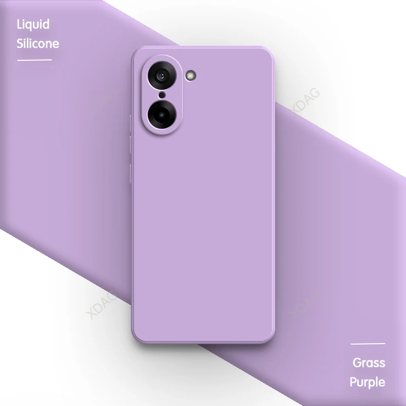 Premium Liquid Silicone Soft Back Cover - Fashionable and Protective Design