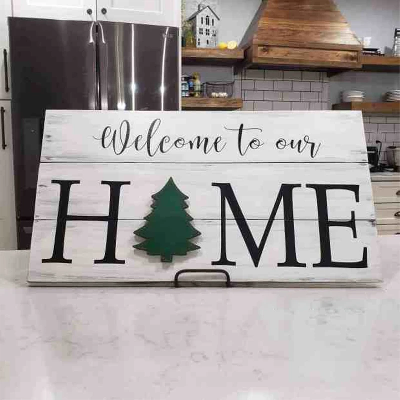 Welcome Door Wooden Sign Plaques Please Take Off Living Room Decor Your Shoes In Garden Pub Club Hanging Home Signs Decorative