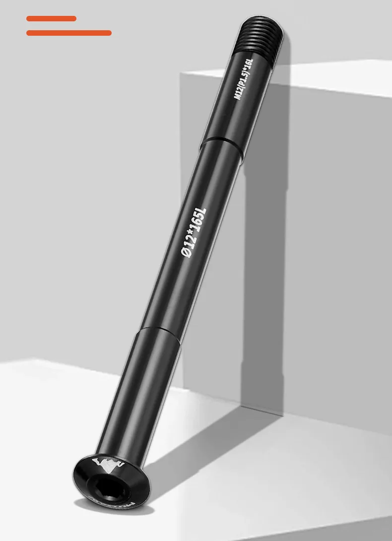 Description Picture 4 of itemBike Thru Axle Front Fork Shaft Skewers 12x121/126 Rear Hub Thru Axle 15x148 M12 M15xP1.5 Bike Quick Release
