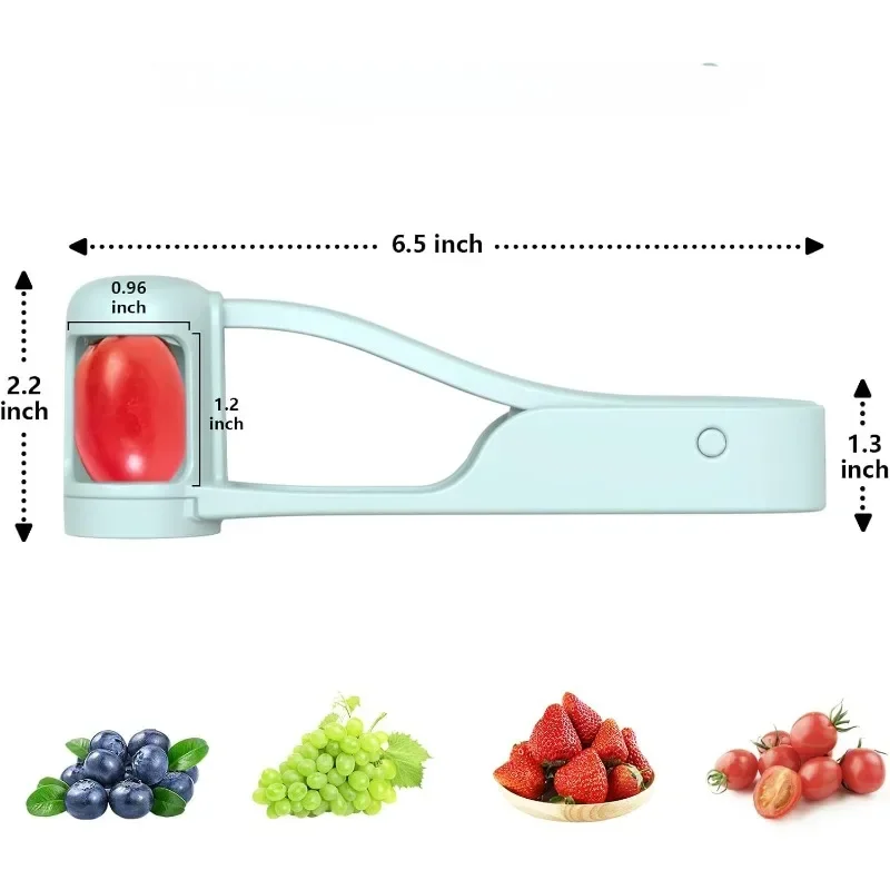 Tomato Grape Slicer Cutter Tools Cherry Fruit Salad Splitter Artifact For Toddlers Kitchen Accessories For Baby Fruit Cut Gadget