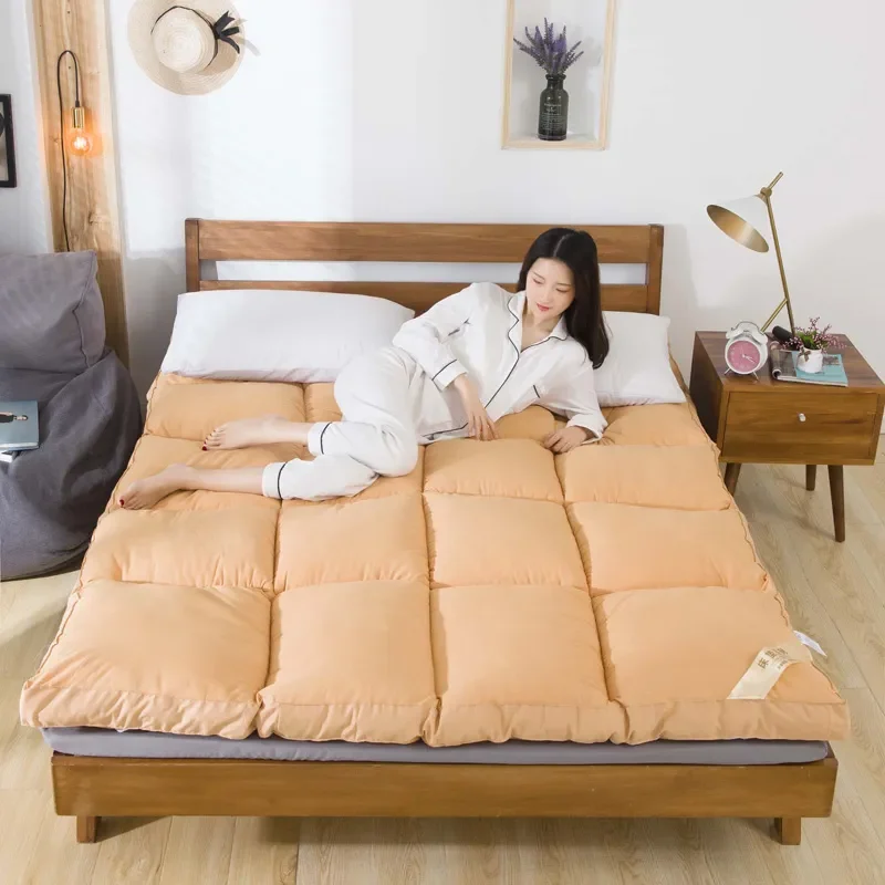 Description Picture 3 of itemComfortable Floor Mattress Thickened Bed Mat Carpet Economy 1.8M Double Folding Tatami Lazy Cushile Floor Sleeping Maon Sheet