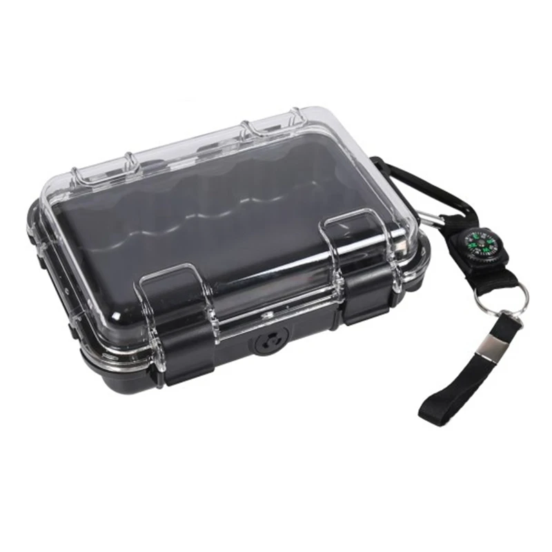 

158x121x54mm OEM Foam Design Custom Hard Plastic Survival Case Precision Instrument Suitcase Tool Box