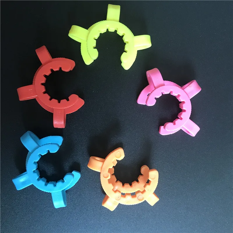 Plastic Keck Clip Lock 5Pcs 10mm 14mm 19mm For Hookah Tube Shisha Pipe Fixed Nectar Collector Smoking Cigarette hookah accessories