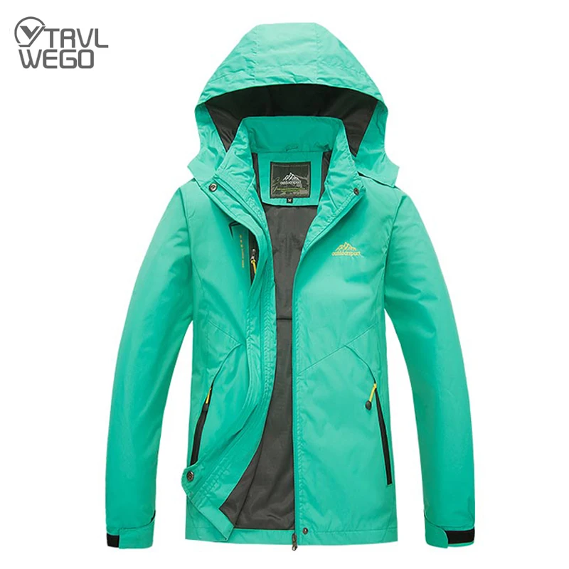 TRVLWEGOCampingHikingJacketWomenAutumnOutdoorSportsCoats