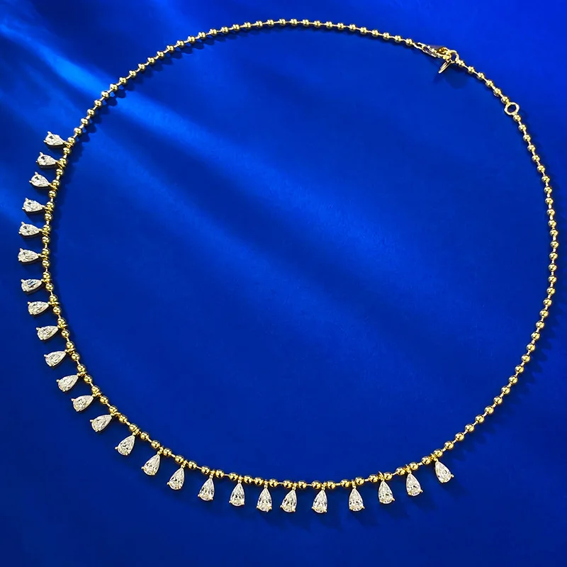 

2023 New European and American Ins Hot Selling Silver Plated Adjustable Women's Necklace Anti Allergy Neckchain