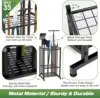 Garden Tool Organizer, Yard Tool Tower Rack for Garage Organization and Storage, Up to 35 Long-Handled Tools/Rakes/Brooms, Heavy 3